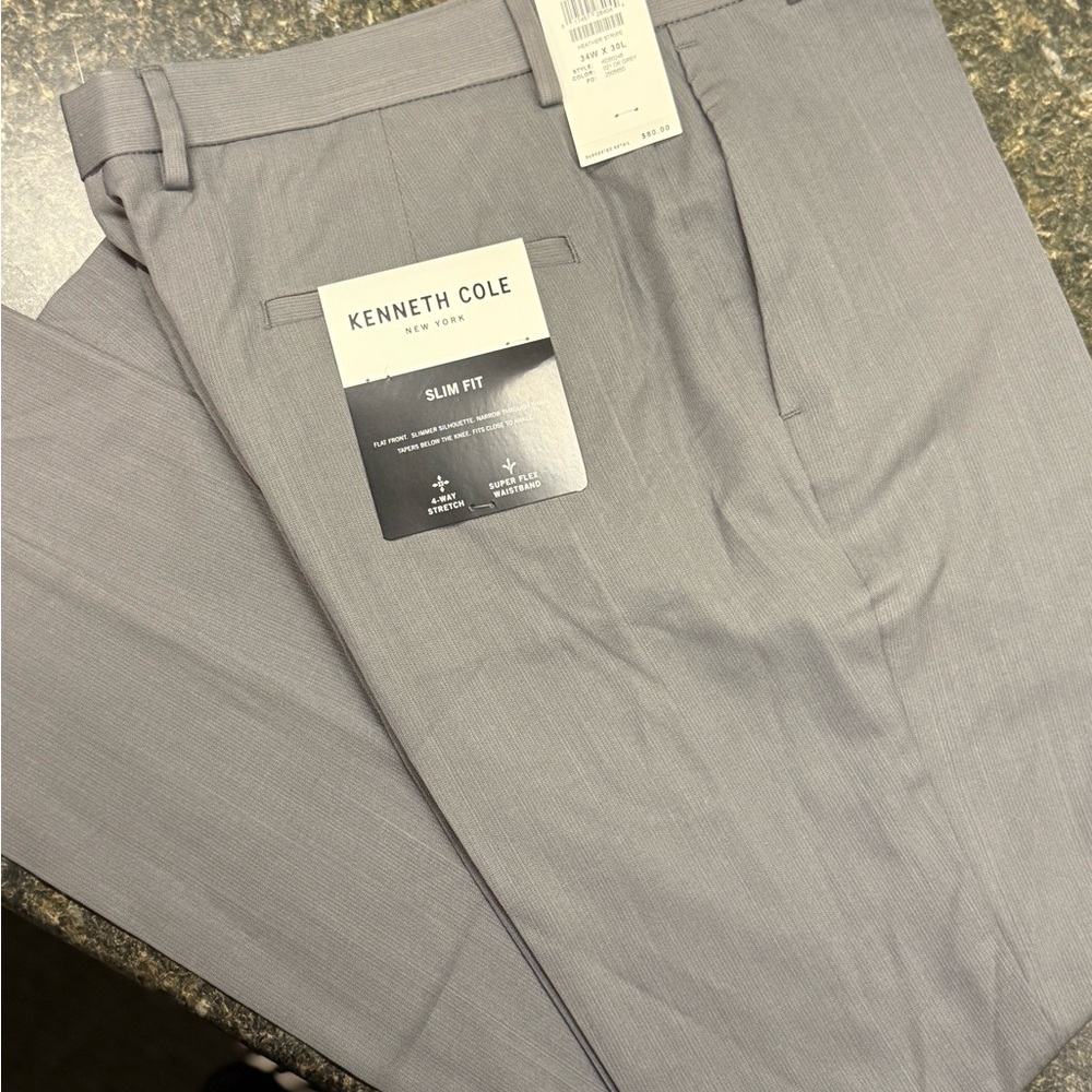 KENNETH COLE SLIM FIT SLACKS